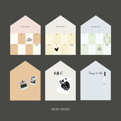 Mini Multifunctional Wall Decal Set